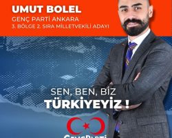 Ünlü Yapımcı Umut BOLEL Genç Parti Ankara Milletvekili Adayı Oldu!.