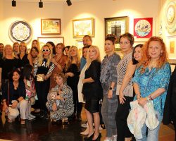 Sanatta Engel Yok Vakfı’nın “Yaza Merhaba” sergisi Büyük Kulüp’te açıldı