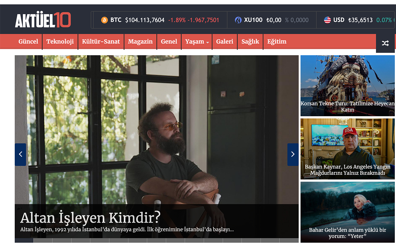 Aktüel10.com: Dijital Habercilikte Yenilik ve Tarafsızlık