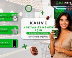 JET Coffee 2 GO’dan Türkiye’de Self Servis Kahve Devrimi