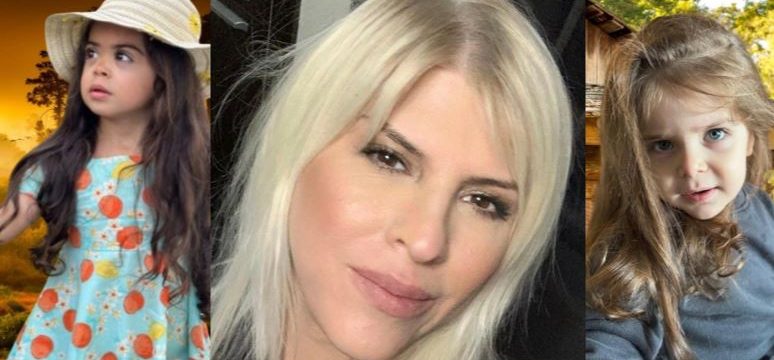 Menekşe Kankavi 23 Nisan coşkusunu yeğenleri Ivy Tua Kankavi ve Sevim Alina Kankavi ile kutladı