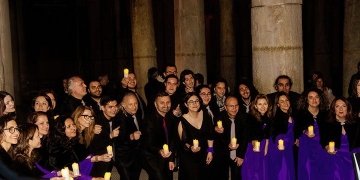 Yücel Elmas Korosu 5. Yılını Yerebatan Sarnıcı’nda Muhteşem Bir Konserle Kutladı