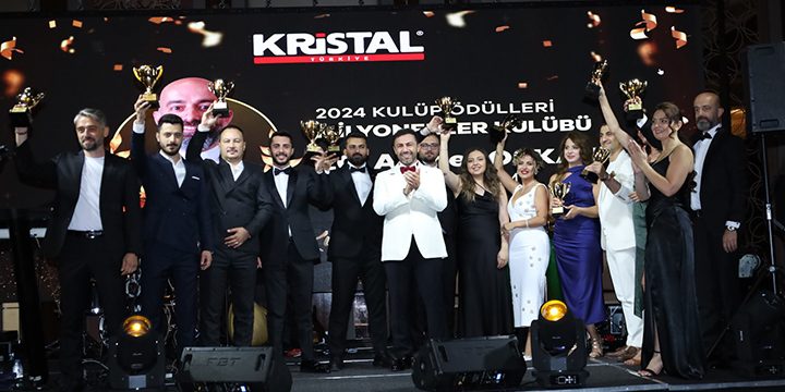 Türkiye Kristal Büyük Kulüp Ödülleri sahiplerini buldu