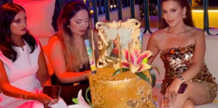 Melisa Özmen’e doğum gününde güller yağdı