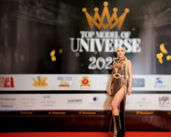 Esma Er “Top Model Of Universe” gecesinde güzelleri kıskandırdı