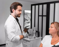 Pınar Altuğ Atacan’ın kaşlarına doğal dokunuş