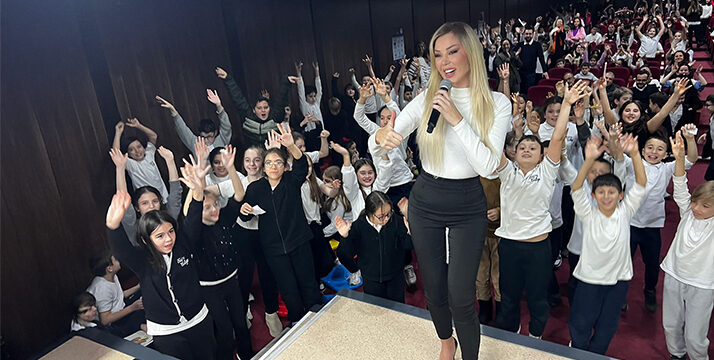 Petek Dinçöz Edirne Koleji’nde Çocuklarla Buluştu
