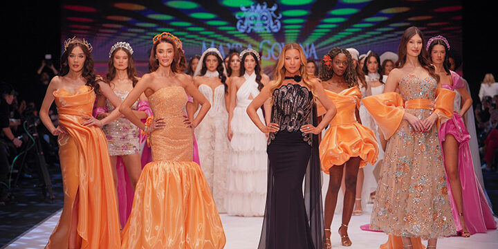 Özge Ulusoy ve Ceren Arslan’lı muhteşem defilede görsel şölen