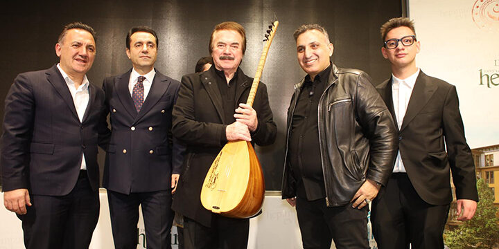 Orhan Gencebay’dan organizatör Servet Şan’a büyük ve anlamlı miras