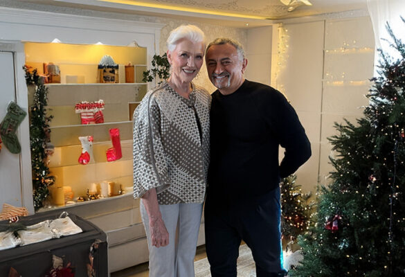 Türk saç tasarımı dünya sahnesinde; Sabit Akkaya, Maye Musk’ın saçlarına imza attı