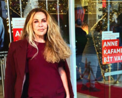 Gül Erda’dan “Anne Kafamda Bit Var” Galasına Anlamlı Katılım