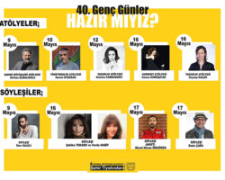 İBB Şehir Tiyatroları’nın geleneksel olarak düzenlediği 40. Genç Günler başlıyor.