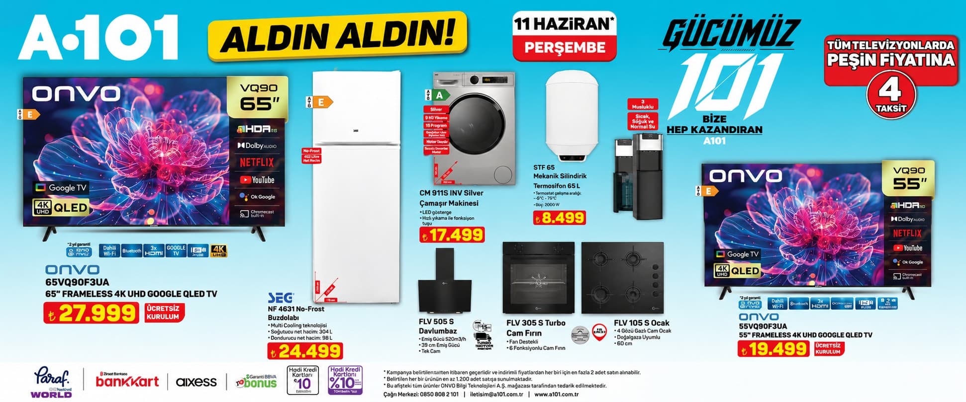 A101 11 Haziran 2026: Yaz Sıcaklığına Özel Harika Fırsatlar Sizi Bekliyor!