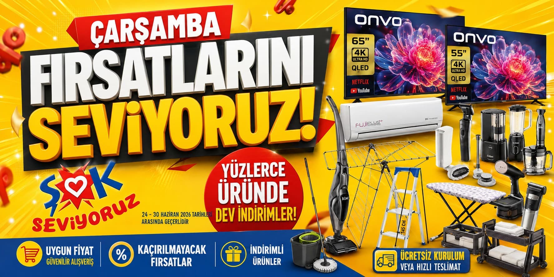 Şok'ta Yılın İndirimleri Başlıyor! 24-30 Haziran 2026 Haftası Nefes Kesen Fırsatlar!